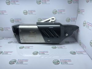 اگزوز قهرمانی برند اکروپاویچ کاور دار ( مشکی سایلنسدار ) اصلی