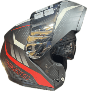 کلاه کاسکت تکنو قرمز - Image 2