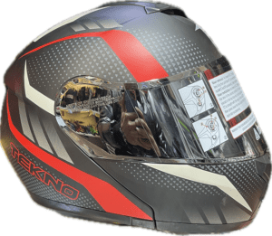 کلاه کاسکت تکنو قرمز