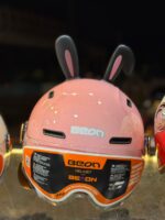 گوش خرگوشی چسبی کلاه کاسکت جفتی - Image 2