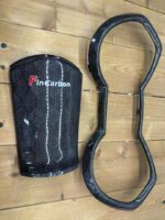 فلاپ دور کیلومتر کربن اصلی وکاور درب باک کربن اصلی XMAX OLD  / مناسب اتاق قدیم