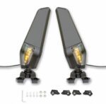 اینه طرح h2 فلزی راهنما دار