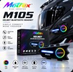بلوتوث کلاه کاسکست برند Motrex تک کاربر